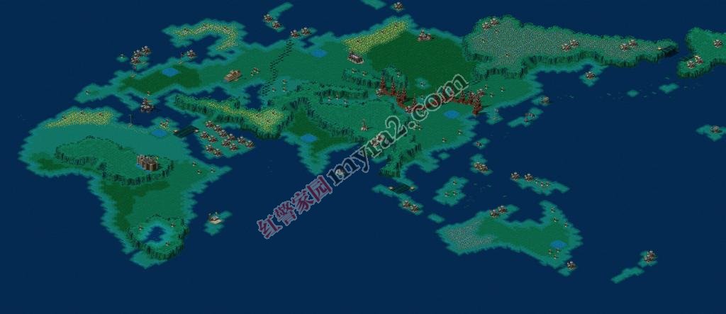 红色警戒2文明帝国中文版地图包