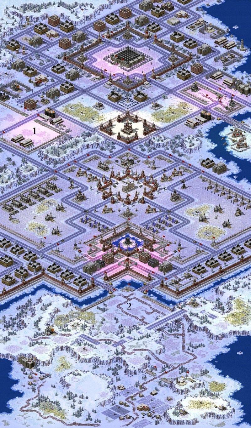 尤里地图莫斯科沙皇的镜子